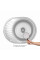 Кухонная мойка Brinex 5745 0,8 мм Micro Decor (BRIN5745MDEC0)