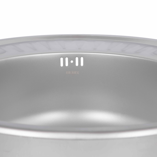 Кухонная мойка Brinex 5745 0,8 мм Micro Decor (BRIN5745MDEC0)