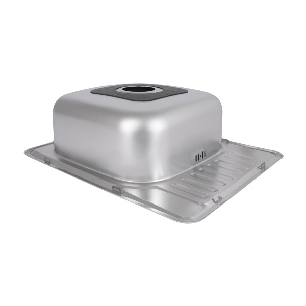 Кухонная мойка Brinex 5848 0,8 мм Satin (BRIN5848SAT08)