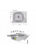 Кухонная мойка Brinex 6050-L 0,6 мм Satin (BRIN6050LSAT06)