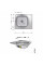 Кухонная мойка Brinex 6050-R 0,6 мм Satin (BRIN6050RSAT06)