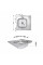 Кухонная мойка Brinex 6060-R 0,6 мм Satin (BRIN6060RSAT06)