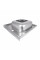 Кухонная мойка Brinex 6060-R 0,6 мм Satin (BRIN6060RSAT06)