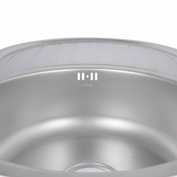 Кухонная мойка Brinex 7750 0,8 мм Micro Decor (BRIN7750MDEC08)