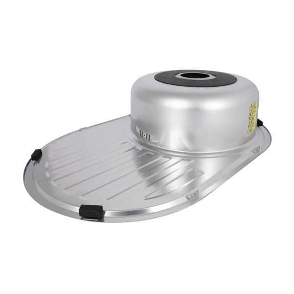 Кухонная мойка Brinex 7750 0,8 мм Satin (BRIN7750SAT08)
