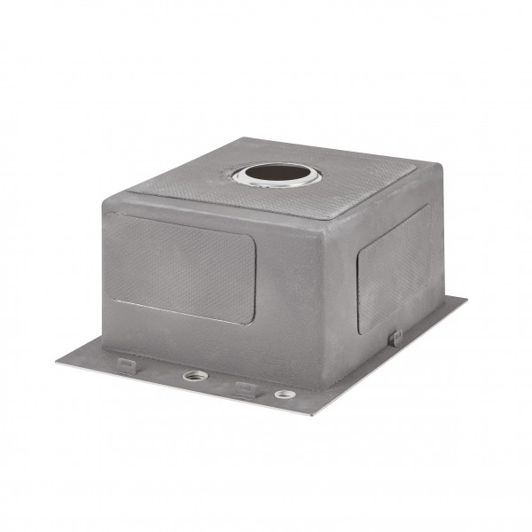 Мойка для кухни интегрированная Lidz Handmade H4050 (LDH4050BRU39258) Brushed Steel 3,0/1,0 мм