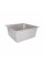 Мойка для кухни интегрированная Lidz Handmade H5050G (LDH5050GPVD43620) Brushed Grey PVD 3,0/1,0 мм