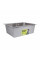 Lidz Handmade H6050H Мойка для кухни интегрированная Decor Honeycomb 2,5/0,5 мм LDH6050DEC48370