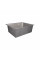 Мойка для кухни интегрированная Lidz Handmade H6050G (LDH6050GPVD43622) Brushed Grey PVD 3,0/1,0 мм