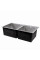 Мойка для кухни с двумя чашами интегрированная Lidz Handmade H7843 (LDH7843BRU35387) Brushed Steel 3,0/1,0 мм