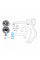 Кухонная мойка с дополнительной чашей Lidz 780x495/200 BLA-03 (LIDZBLA03780495200)