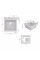 Кухонная мойка Lidz 460х515/200 GRA-09 (LIDZGRA09460515200)