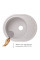 Кухонная мойка Lidz 620x500/200 GRA-09 (LIDZGRA09620500200)