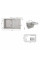 Кухонная мойка Lidz 790x495/230 GRA-09 (LIDZGRA09790495230)