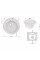 Кухонная мойка Lidz D510/200 WHI-01 (LIDZWHI01D510200)