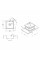 Кухонная мойка Kroner KRP Gebürstet - 5050HM (3.0/1.0 мм)