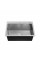 Кухонна мийка Kroner KRP Derby - 5843HM Brush (2,5/0,5 мм)