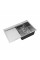 Комплект кухонная мойка Kroner Gebürstet-7849RHM + смеситель Edelstahl Klassisch-ESG03815BLK + дозатор Spender-016