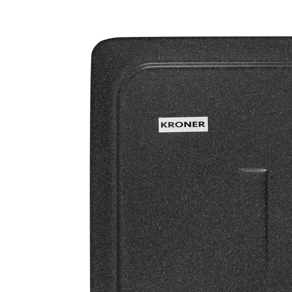 Кухонная мойка Kroner KRP Komposit GRB - 6243