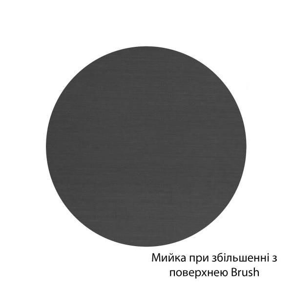 Кухонная мойка Kroner KRP Schwarze - 7849RHM PVD (3.0/1.0 мм)