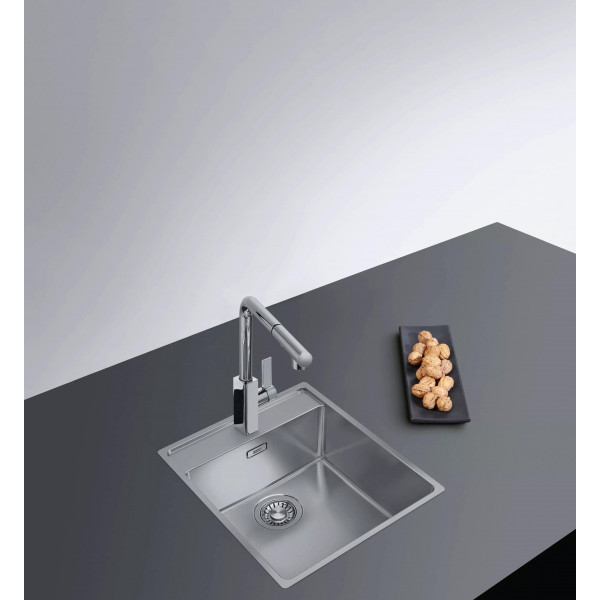 Кухонная мойка Franke Maris MRX 210-40 TL/127.0598.748/нерж.ав.сталь полірована/510х430х180/врівень зі стільницею SlimTop (127.0598.748)