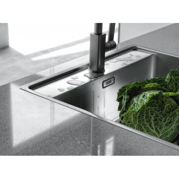 Кухонная мойка Franke Maris MRX 210-40 TL/127.0598.748/нерж.ав.сталь полірована/510х430х180/врівень зі стільницею SlimTop (127.0598.748)
