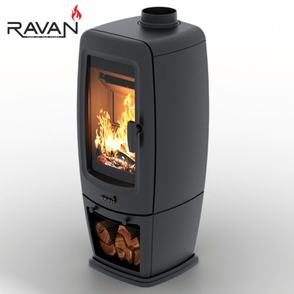 Піч-камін Ravan Incorta 10 кВт