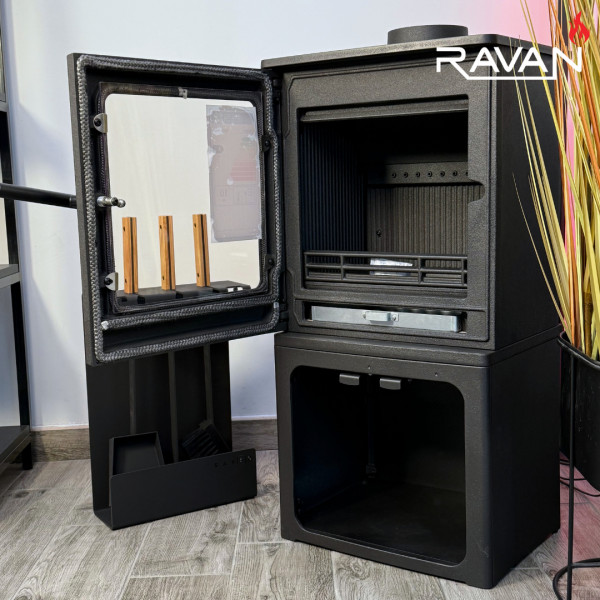 Печь-камин Ravan Magic 10 кВт