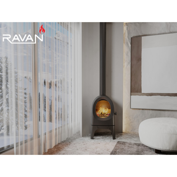 Піч-камін Ravan Onoma 9 кВт