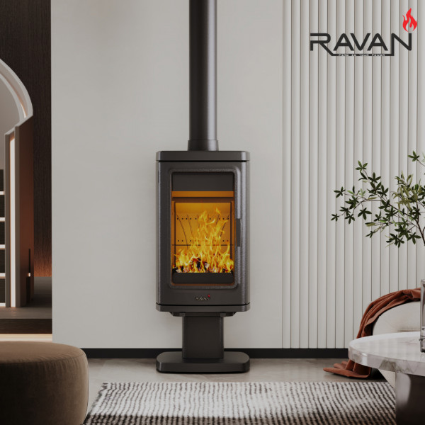 Печь-камин Ravan Lira 14 кВт