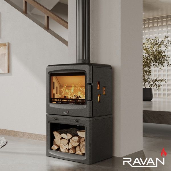 Печь-камин Ravan Nevada 14 кВт