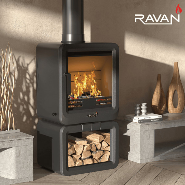 Піч-камін Ravan Savana 8кВт