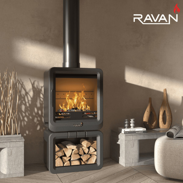 Піч-камін Ravan Savana 8кВт