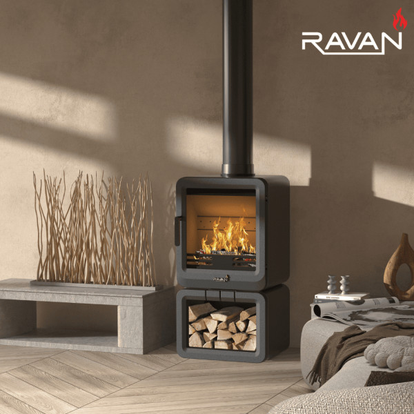 Піч-камін Ravan Savana 8кВт