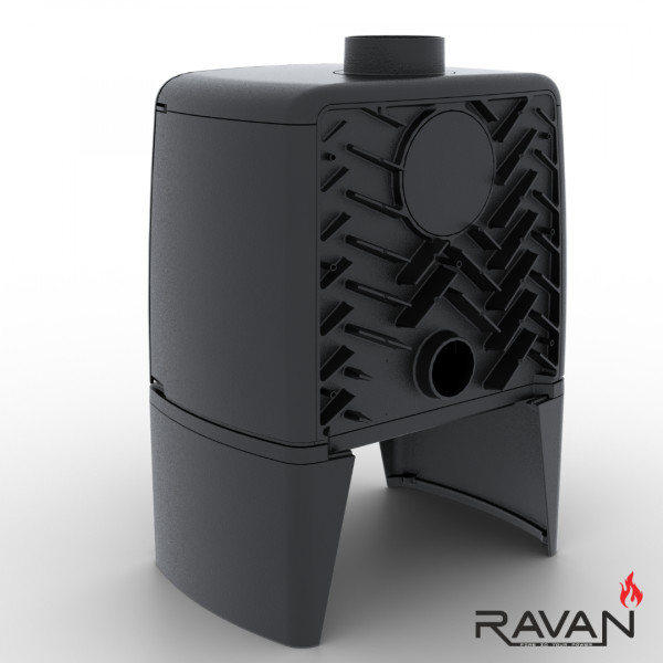 Піч-камін Ravan Tenesi 14 кВт
