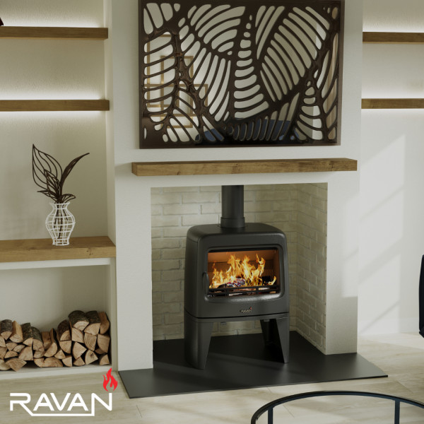 Піч-камін Ravan Tenesi 14 кВт