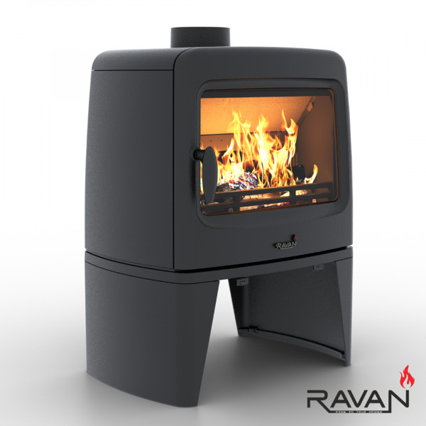 Піч-камін Ravan Tenesi 14 кВт
