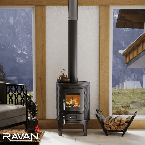 Печь-камин Ravan Monaco 7 кВт
