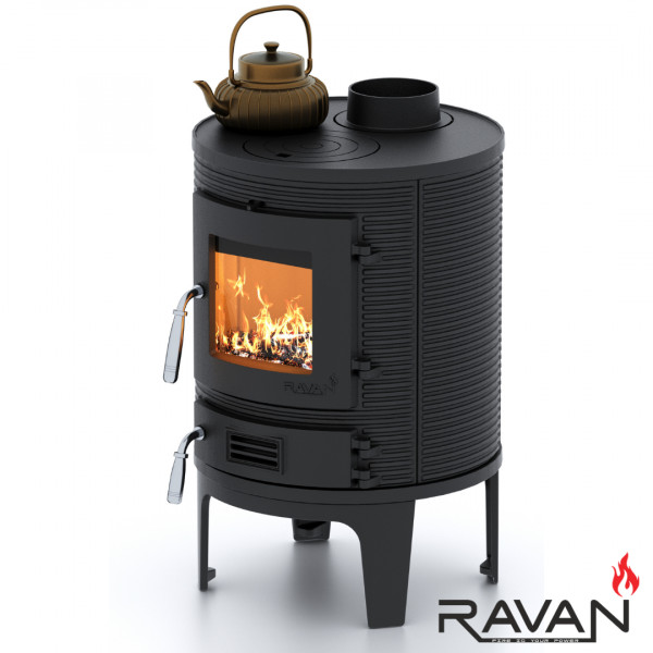Печь-камин Ravan Monaco 7 кВт