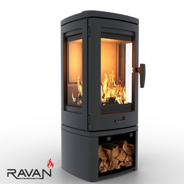 Піч-камін Ravan Elara 10 кВт