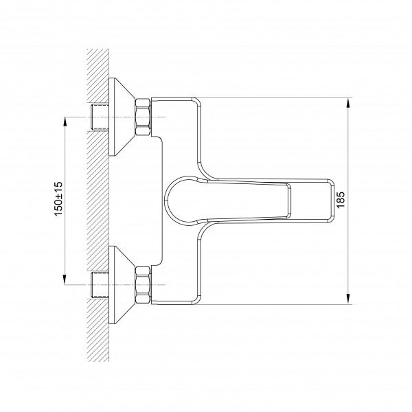 Смеситель для ванны Koller Pool Edge ED 0100