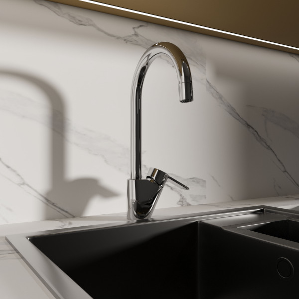 Смеситель для кухни Koller Pool Kvadro Arc KA 0500
