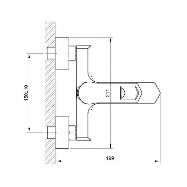 Смеситель для ванны Koller Pool Grace GR 0100