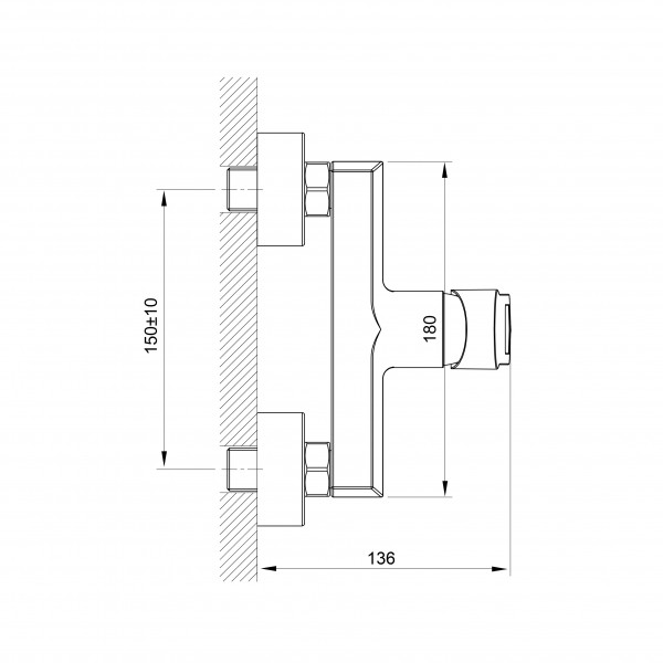 Змішувач для душу Koller Pool Grace GR 0450