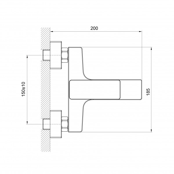 Смеситель для ванны Koller Pool Integro Pro 1144300305