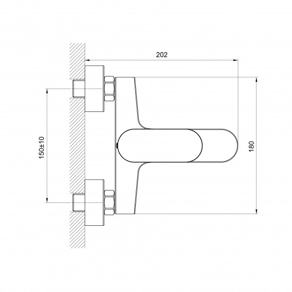 Смеситель для ванны Koller Pool Line Pro 1138300305