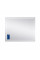 Зеркало Qtap Mideya (DC-F910) 1000х800 с LED-подсветкой Touch, с антизапотеванием, диммером QT2078F910W
