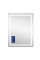 Зеркало Qtap Mideya (MI1) 600х800 с LED-подсветкой Touch, с антизапотеванием, диммером QT2078F937W