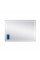 Зеркало Qtap Mideya 1000х700 с LED-подсветкой Touch, с антизапотеванием, диммером QT2078NCF10070W