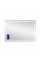 Зеркало Qtap Mideya 1000х700 с LED-подсветкой Touch, с антизапотеванием, диммером QT2078NCF10070W